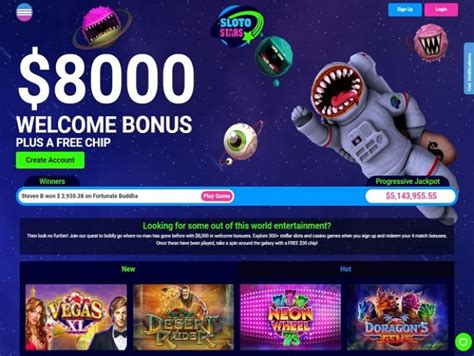 sloto stars casino no deposit bonus codes september 2021
